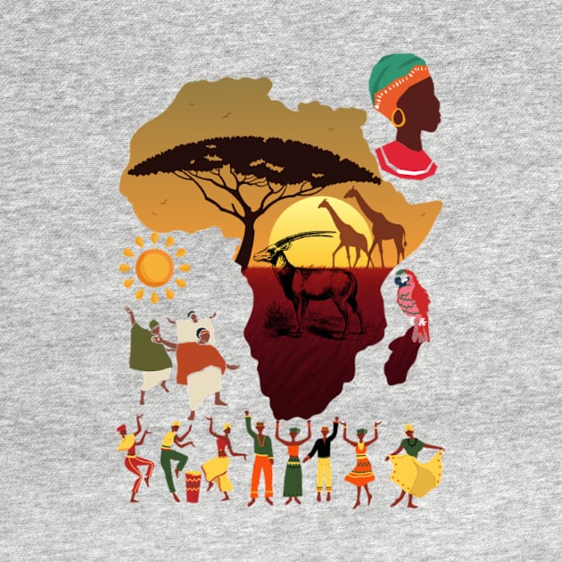 africa by AMINOS ART